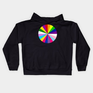 Pride Color Wheel Kids Hoodie